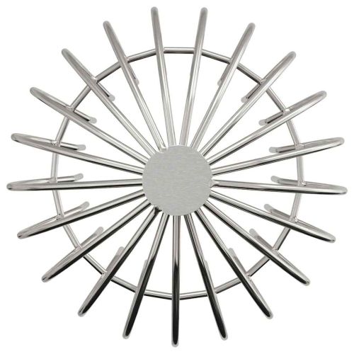 Защита за листа на улука 8 pcs Сребрист 160 mm