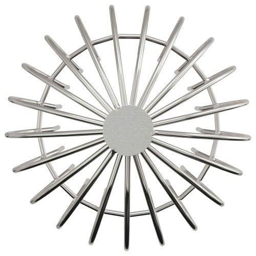 Защита за листа на улука 8 pcs Сребрист 200 mm