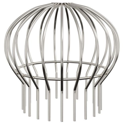 Защита за листа на улука 8 pcs Сребрист 200 mm