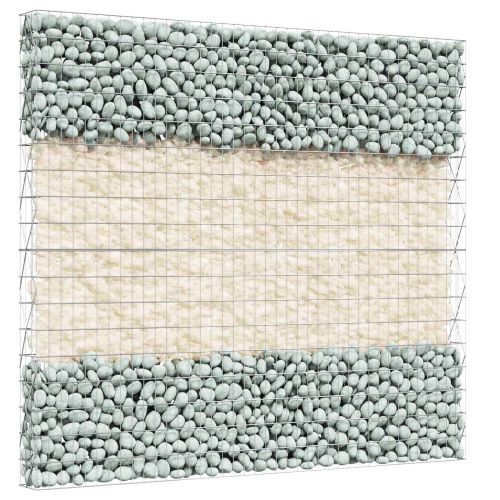 Градински камъни Златист 12 cm Стъкло