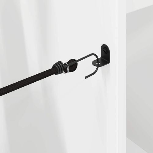 Голф шкаф Едноцветен Бяло 102 x 45 x 85,5 см