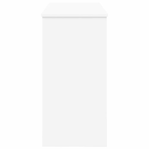 Стойка за клавиатура Бяло 100 x 32 x 64 см Инженерно дърво