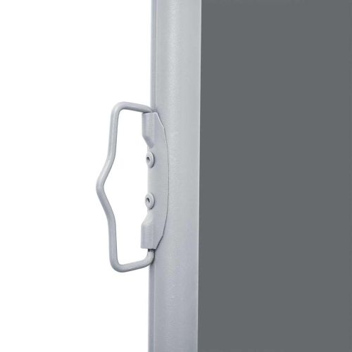 Прибираща се двойна странична тента, 170x600 см, антрацит