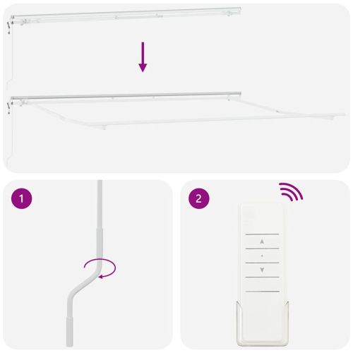 Сгъваем навес Червено 450 × 300 cm текстил