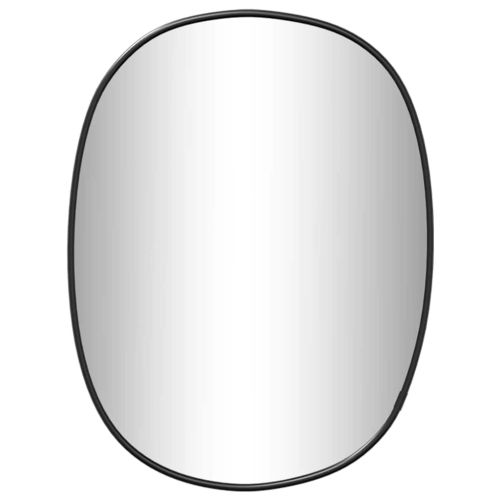 Стенно огледало черно 30x25 см