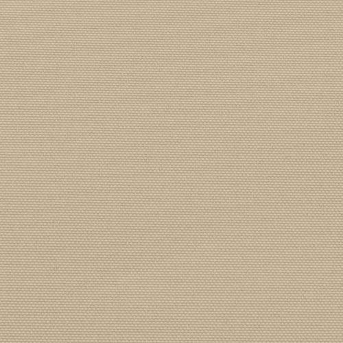 Прибираща се странична тента, бежова, 100x300 см