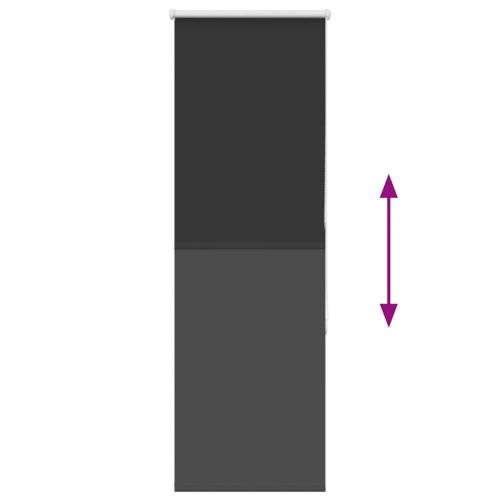 Ролетна щора Blackout Black 50x175 cm Ширина на плата 45,7 cm