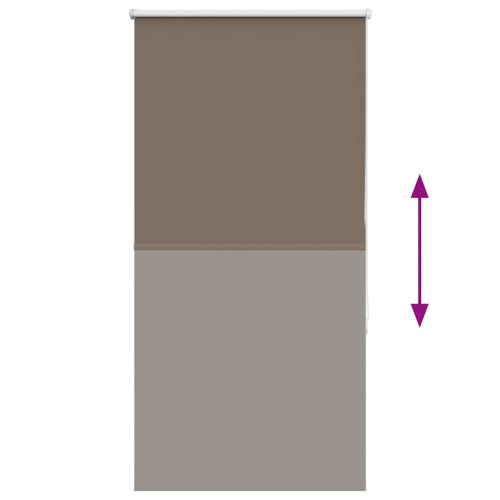 Ролкова щора Blackout Кафе 70x130 см Ширина на плата 65,7 см