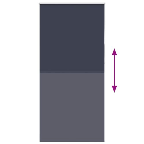 Ролкова щора Blackout морски 100x230 см Ширина на плата 95,7 см