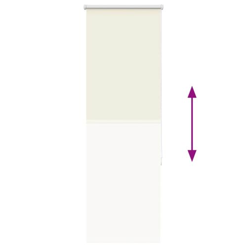 Ролкова щора белезникав 50x130 см Ширина на плата 45,7 см