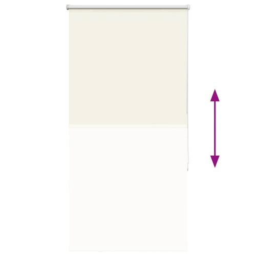 Ролкова щора белезникав 70x130 см Ширина на плата 65,7 см