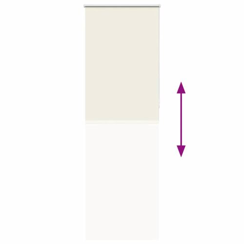 Ролкова щора белезникав 80x210 см Ширина на плата 75,7 см