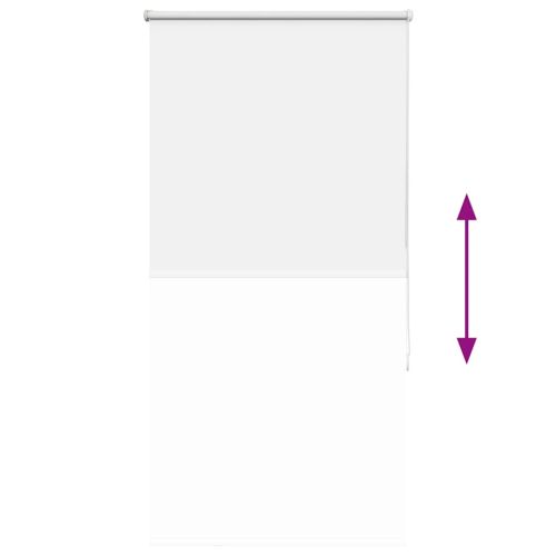 Ролкова щора Blackout бял 65x150 см Ширина на плата 60,7 см