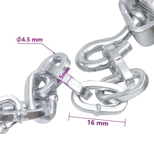 Вериги за сняг за автомобили 2 бр 16 мм SUV 4x4 размер 400