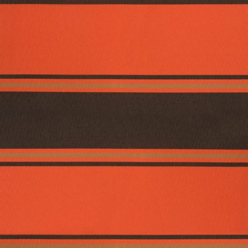 Автоматично прибираща се тента, оранжево и кафяво, 4,5x3 м