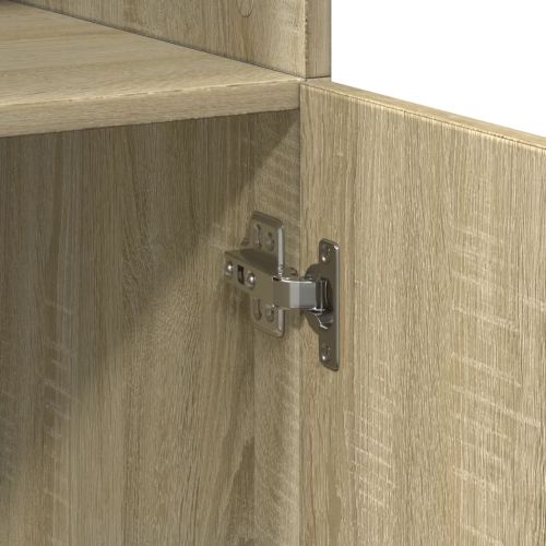 Висок шкаф, сонома дъб, 70x42,5x185 см, инженерно дърво