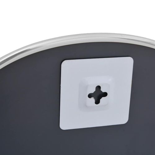 Стенно огледало сребро 40x30 см