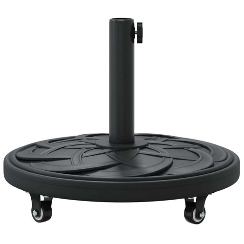 Основа за чадър Арт Деко Черно Ø 45 х 39,5 см Желязо