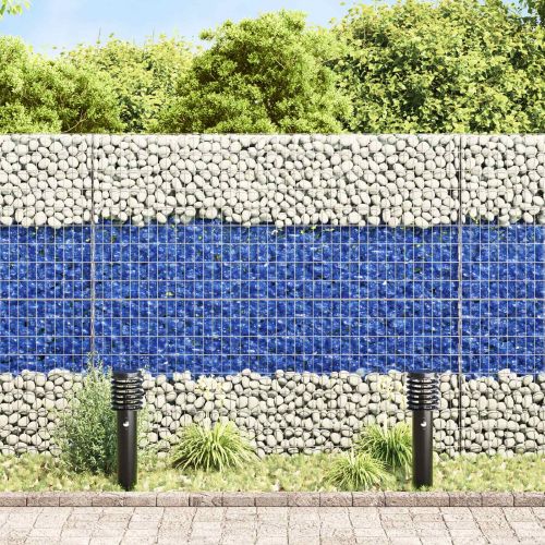 Градински камъни Синьо 12 cm Стъкло