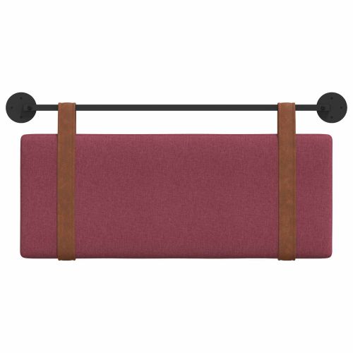 Висяща табла Едноцветен Виненочервен 110 x 55 x 5 см Антично PU