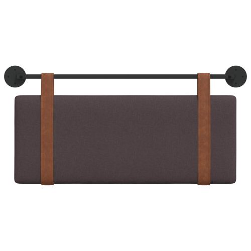 Висяща табла Едноцветен Тъмен кафяв 110 x 55 x 5 см Антично PU