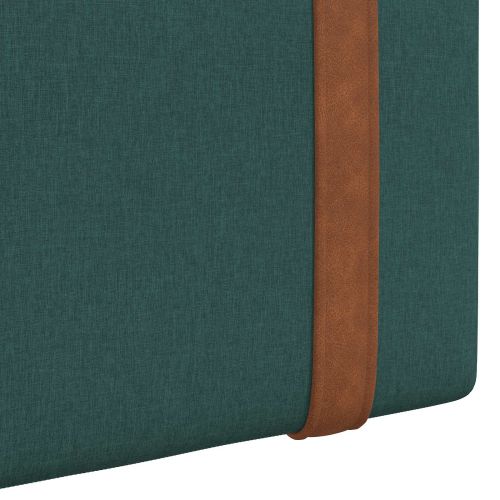 Висяща табла Едноцветен Тъмен зелен 110 x 55 x 5 см Антично PU