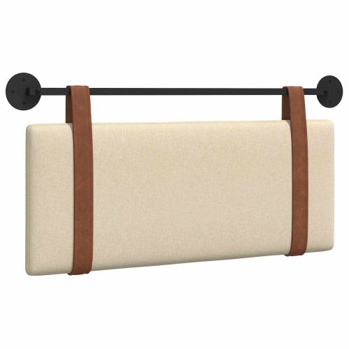 Висяща табла Монтиране на стена Крем 110 x 55 x 5 см Антично PU