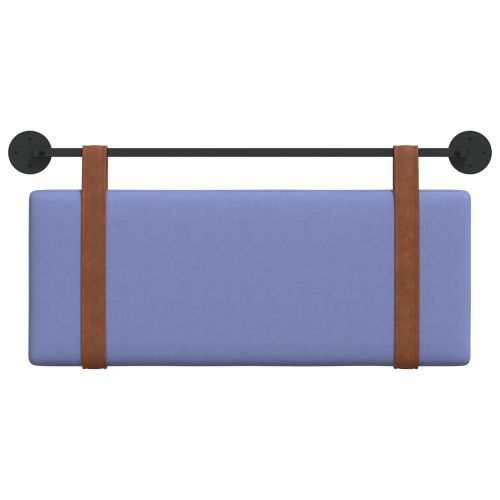 Висяща табла Едноцветен Дънково син 110 x 55 x 5 см Антично PU