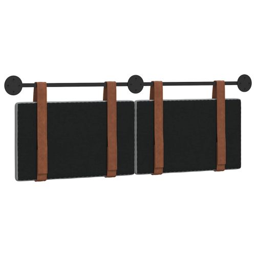 Висяща табла Едноцветен Светлосиво 130 x 55 x 5 см Антично PU