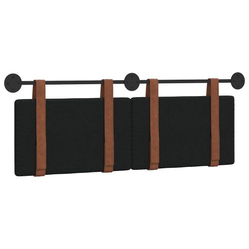 Висяща табла Едноцветен Черен 130 x 55 x 5 см Антично PU