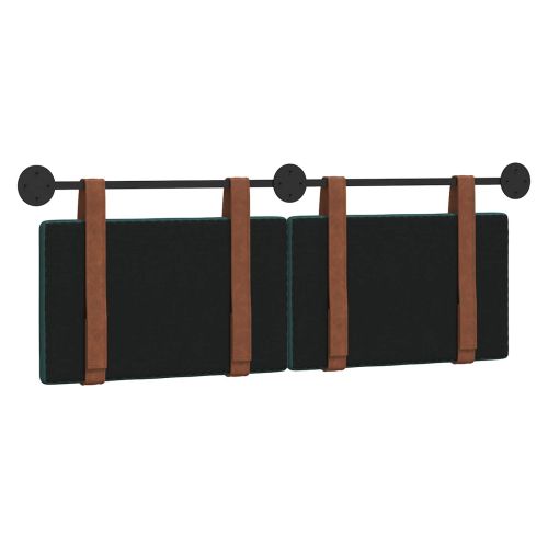 Висяща табла Едноцветен Тъмен зелен 130 x 55 x 5 см Антично PU