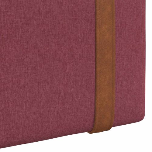 Висяща табла Едноцветен Виненочервен 150 x 55 x 5 см Антично PU