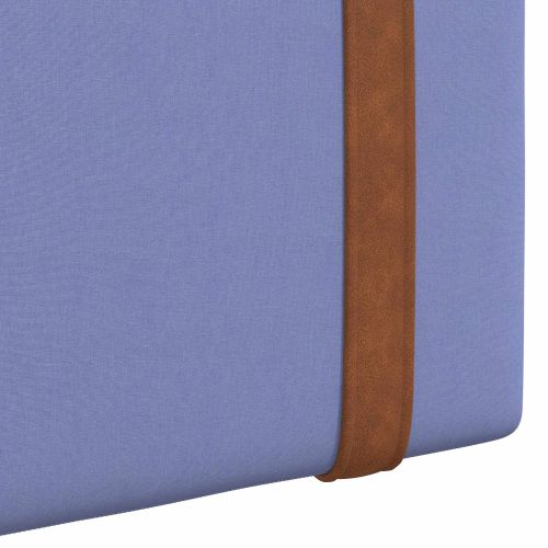 Висяща табла Едноцветен Дънково син 150 x 55 x 5 см Антично PU