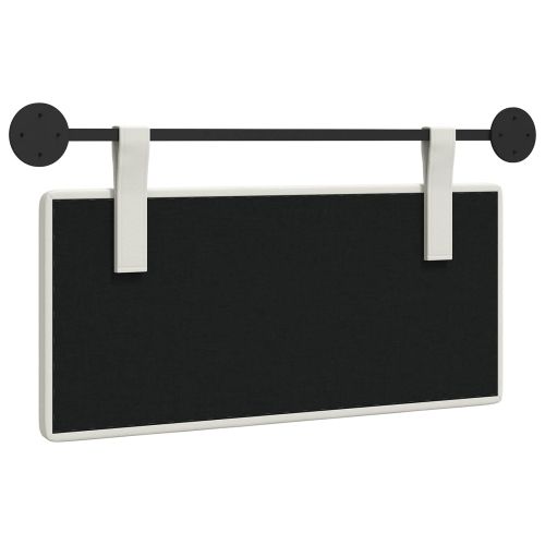 Висяща табла Монтиране на стена Бял 100 x 55 x 5 см Изкуствена