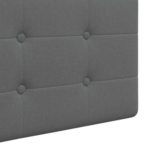 Висяща табла Тъмен сив 210 x 55 x 5 см текстил