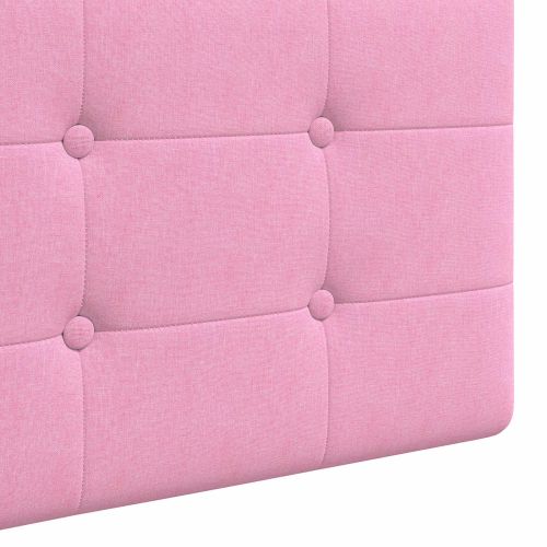 Висяща табла Монтиране на стена Розово 210 x 55 x 5 см текстил