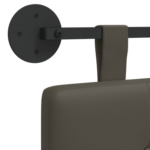 Висяща табла Монтиране на стена Сив 210 x 55 x 5 см Изкуствена