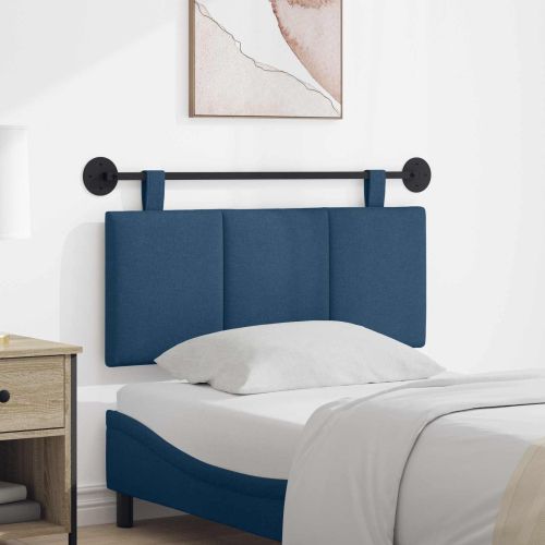 Висяща табла Монтиране на стена Синьо 110 x 55 x 5 см текстил