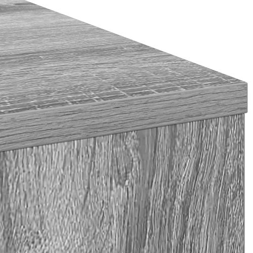 Бюро с чекмедже Сив Сонома 100 x 40 x 75 cm Инженерно дърво