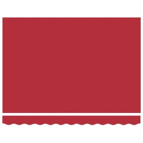 Сгъваем навес Червено 350 x 250 cm Полиестер и алуминий