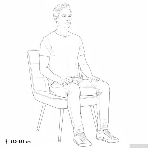 Релаксиращ стол черен 64x74x84 cm кадифе