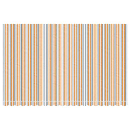 Резервно платнище за тенти, разноцветни ивици, 5x3 м