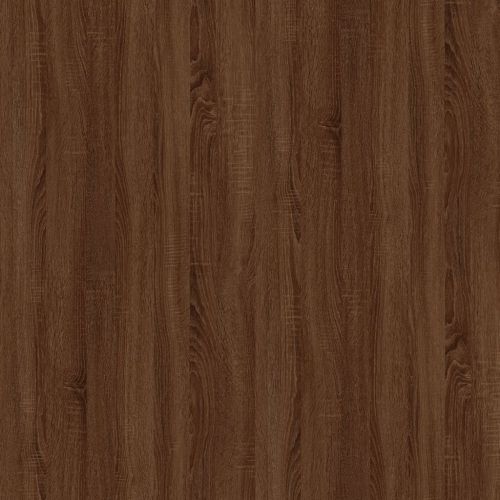 Библиотека на 4 нива, кафяв дъб, 40x24x143 см, инженерно дърво