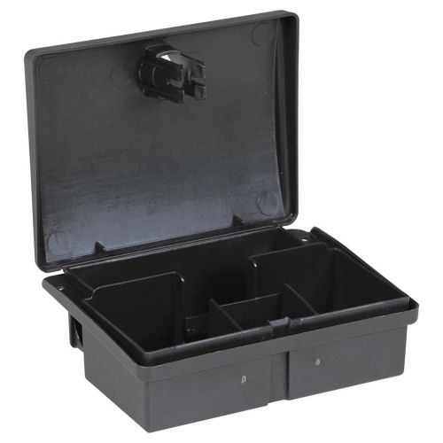 капани за мишки 10 бр. черни 13x10x4 cm