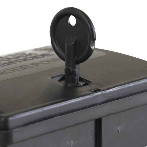 капани за мишки 10 бр. черни 13x10x4 cm