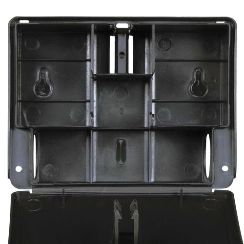 капани за мишки 10 бр. черни 13x10x4 cm