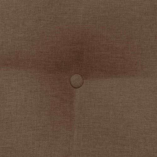 Възглавница за гръб Кафяво 80 x 24 x 50 см текстил