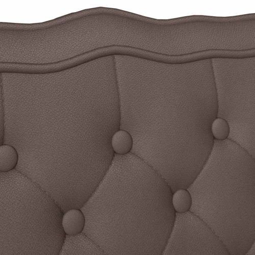 Пейка Честърфилд Кафяво 119,5 x 64,5 x 75 см Изкуствена