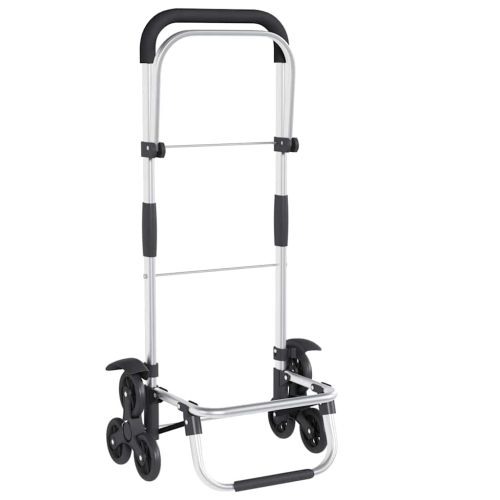 Пазарски тролей Синьо 47 x 39 x 100,5 см Оксфордска тъкан