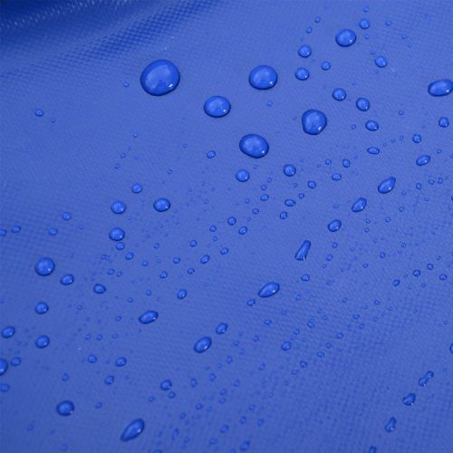 Пазарски тролей Синьо 47 x 39 x 100,5 см Оксфордска тъкан